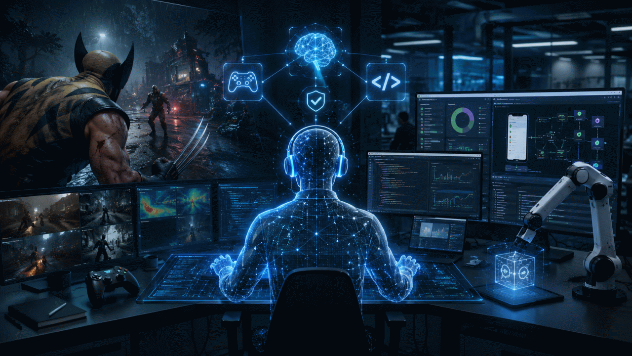 O 'Jogador Invisível': Como a IA de Testes em 'Marvel's Wolverine' está Revolucionando o QA de Software no Brasil