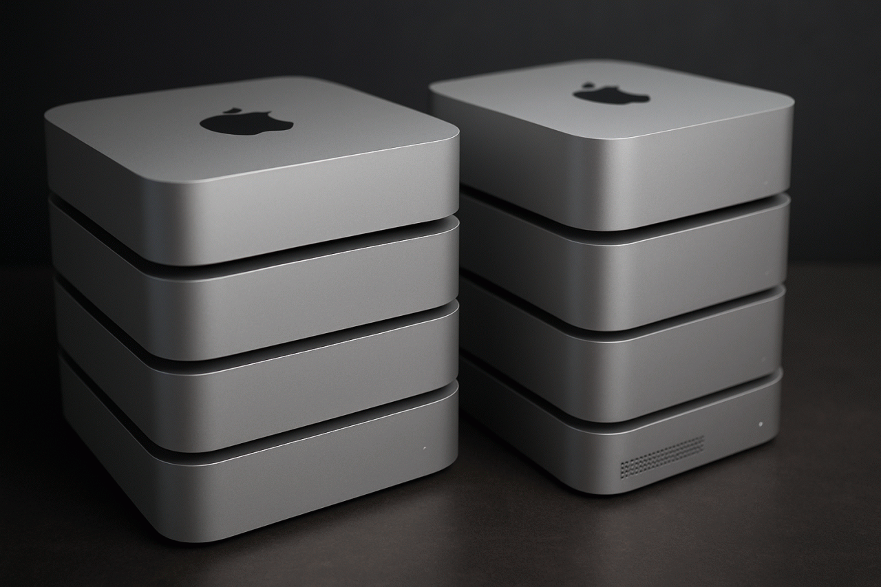 Imagem gerada por IA · OpenAI Mac mini IA · Assunto apurado por: The Decoder