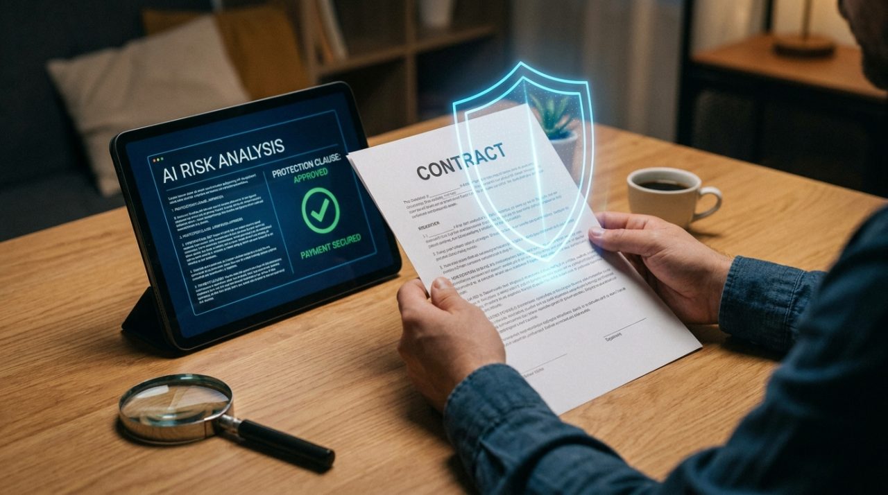 O Escudo do Freelancer: Como a IA de Gestão de Contratos está Blindando Profissionais Liberais contra Calotes e Cláusulas Abusivas