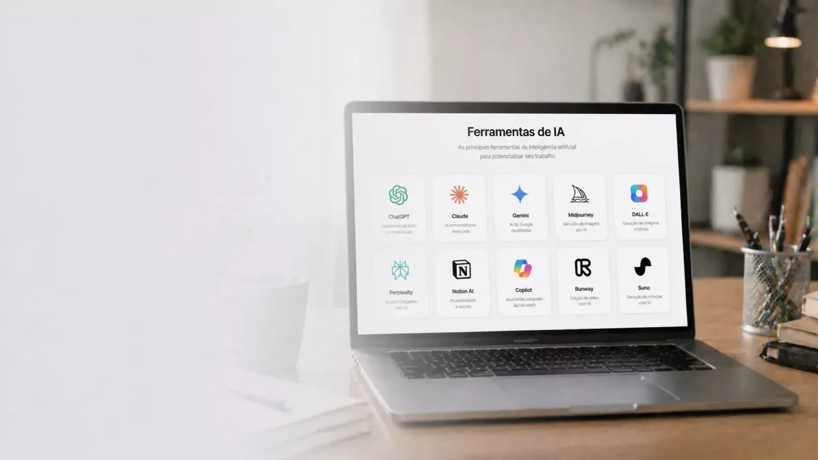 Ferramentas de inteligência artificial