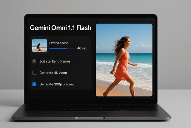 Google Gemini Omni 1.1 Flash Otimiza Geração de Vídeo com Novos Controles