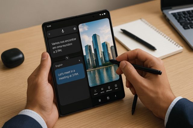 A Revolução Dobrável da Produtividade: Como a Inteligência Artificial nos Novos Galaxy Z Redefine o Trabalho do Profissional Brasileiro