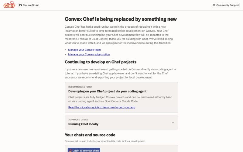 Chef by Convex