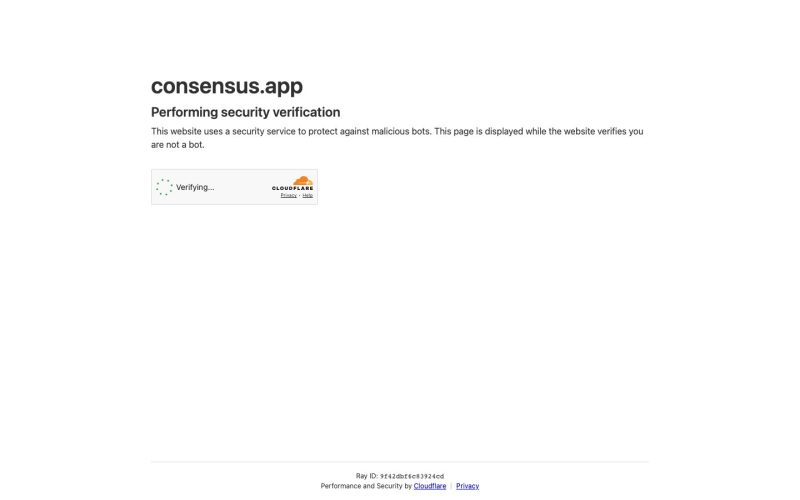 Consensus