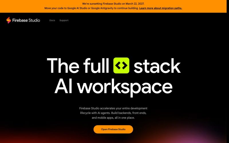 Firebase Studio