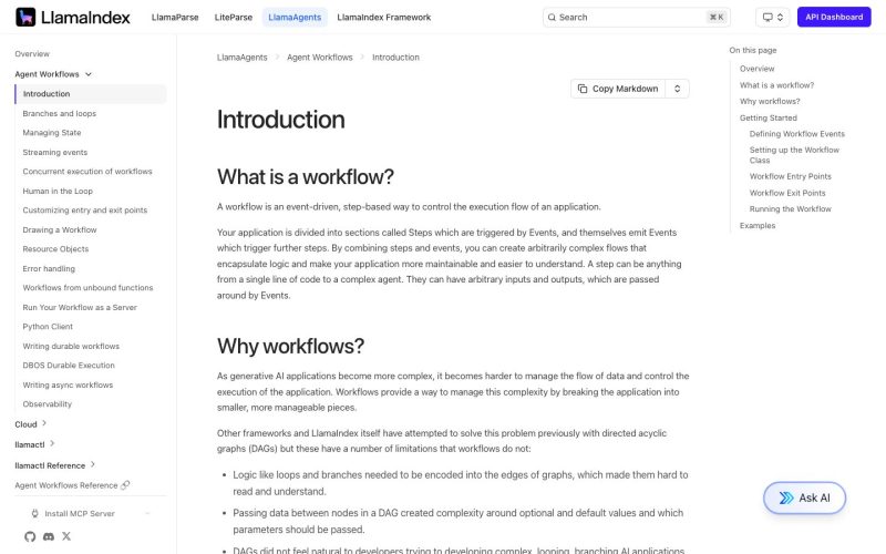 LlamaIndex Workflows